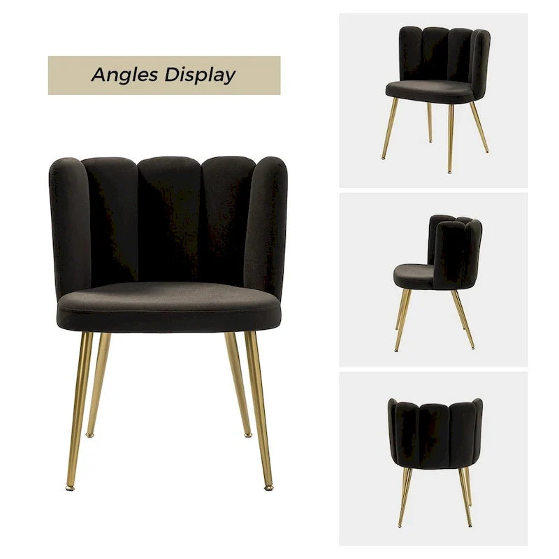 Anjela Side Chair with Tufted Back