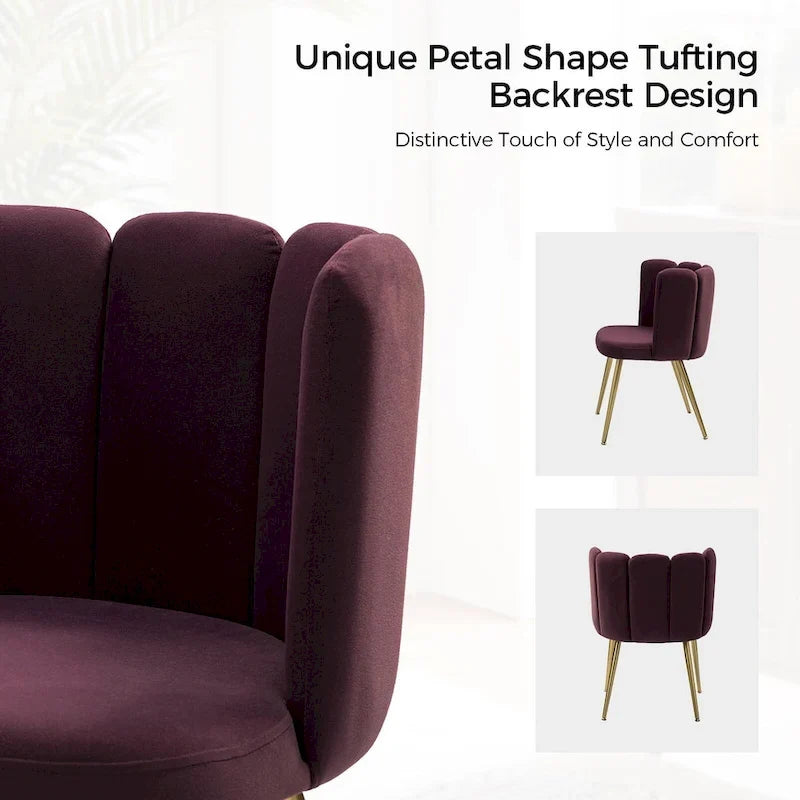 Anjela Side Chair with Tufted Back
