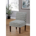 Samantha Transitional Button Tufted Slipper Chair