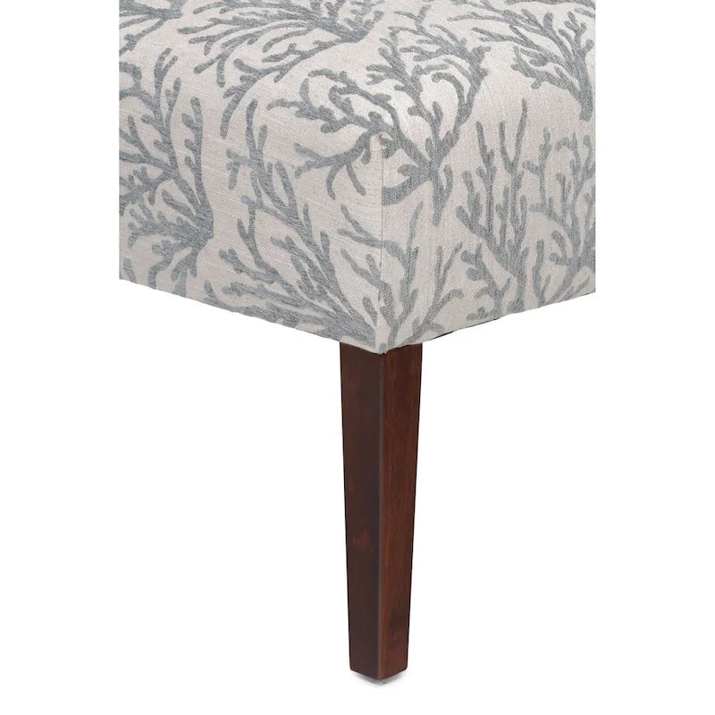 Samantha Transitional Button Tufted Slipper Chair
