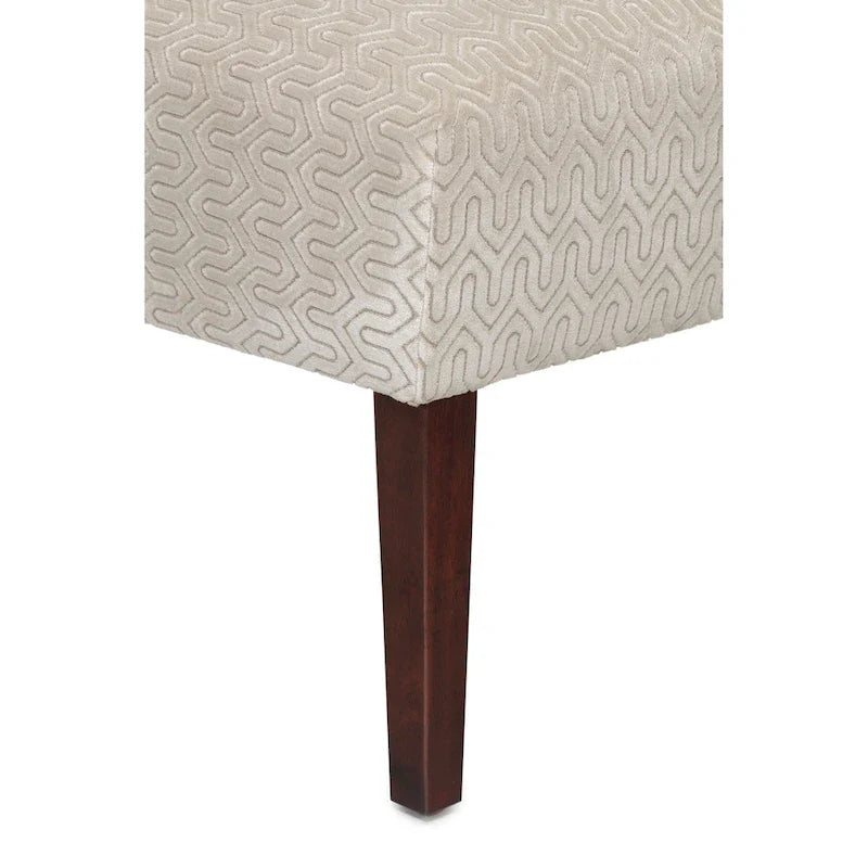 Samantha Transitional Button Tufted Slipper Chair