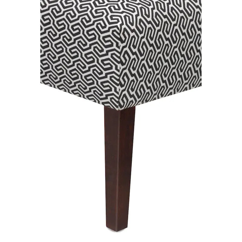 Samantha Transitional Button Tufted Slipper Chair