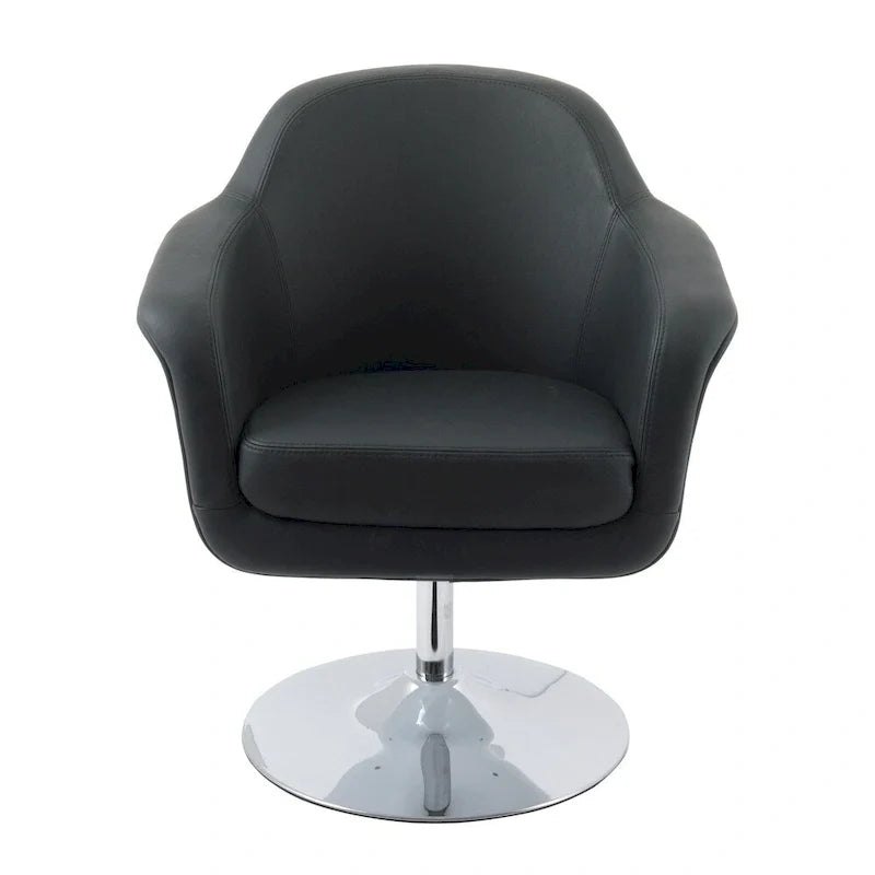 CorLiving Modern Bonded Leather Accent Chair