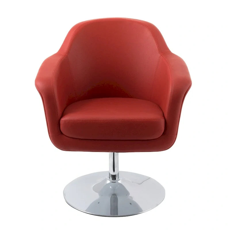 CorLiving Modern Bonded Leather Accent Chair