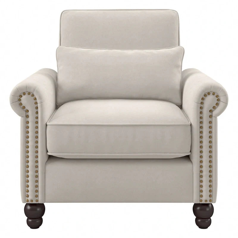 Coventry Accent Chair with Arms by Bush Furniture