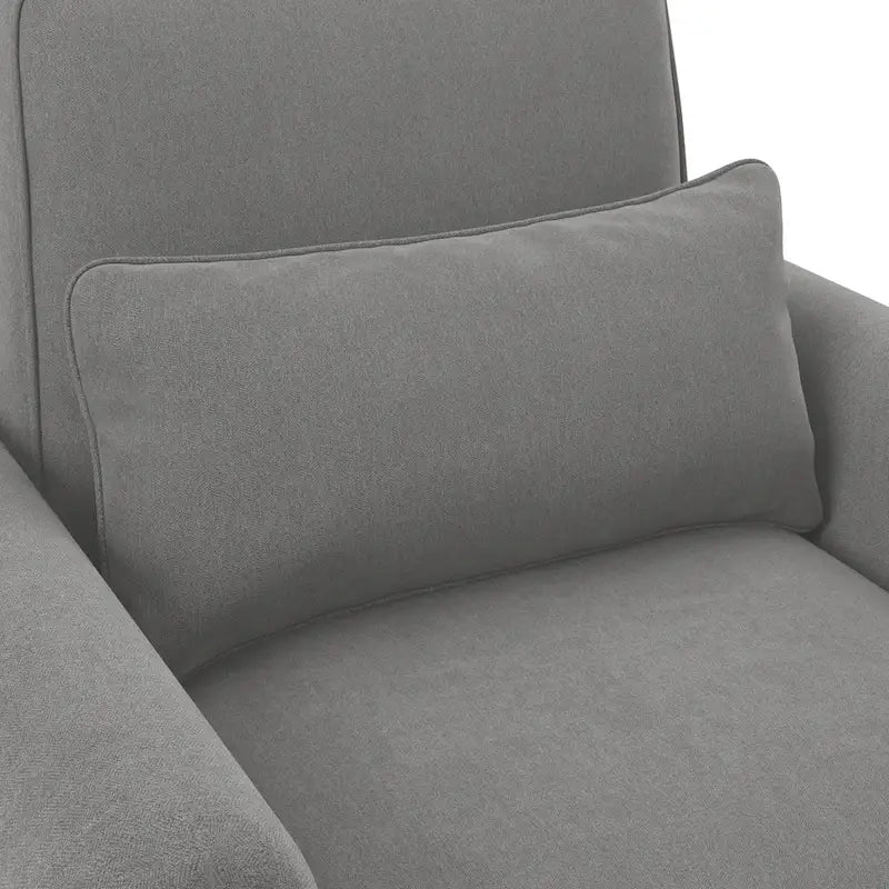Bush Furniture Coventry Living Room Accent Chair with Ottoman Set