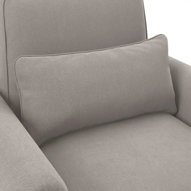 Bush Furniture Coventry Living Room Accent Chair with Ottoman Set