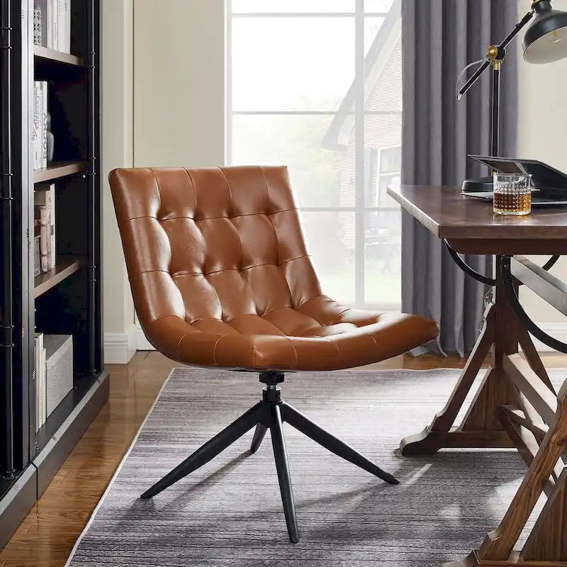 Chaise de bureau pivotante Art Leon