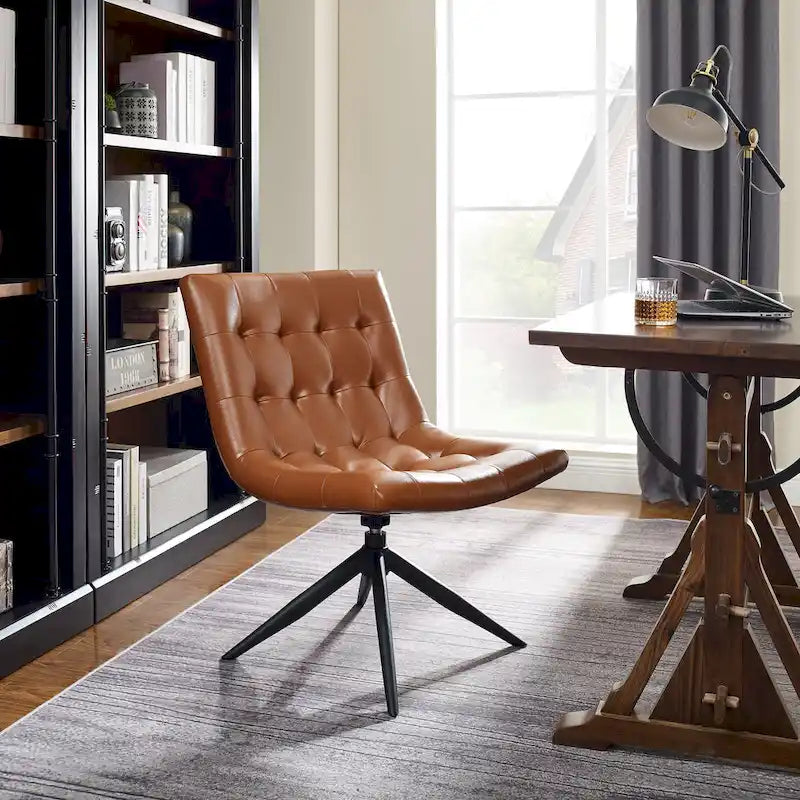 Chaise de bureau pivotante Art Leon