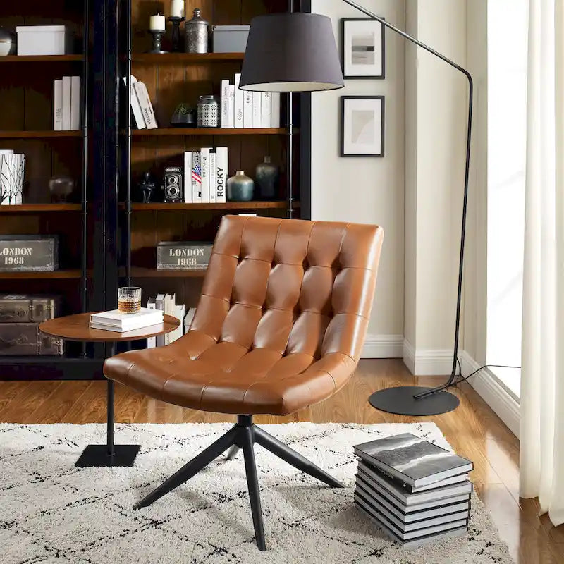 Chaise de bureau pivotante Art Leon