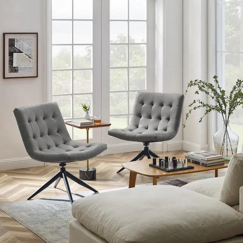 Chaise de bureau pivotante Art Leon