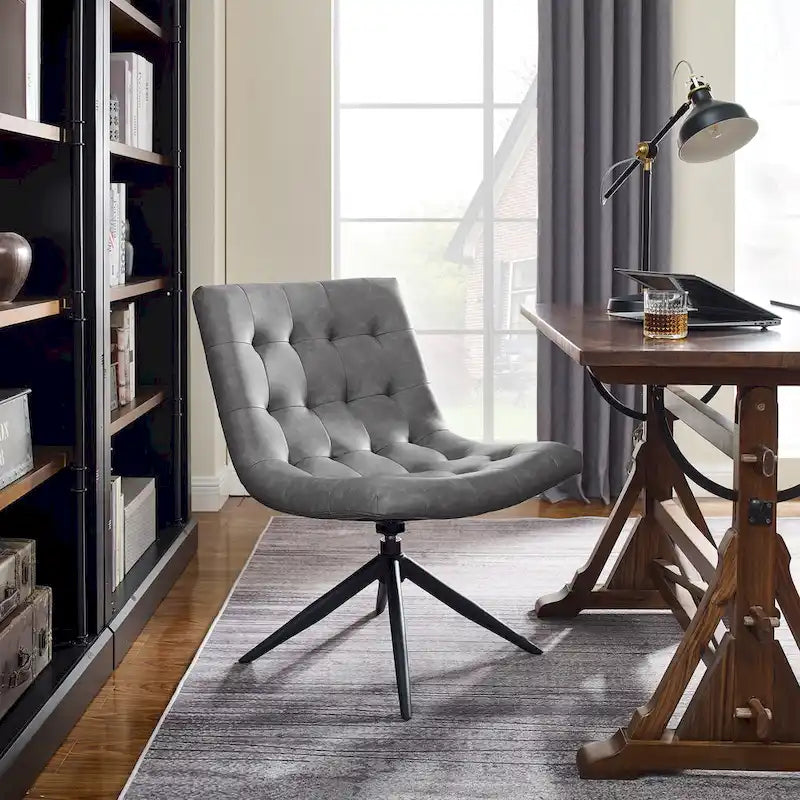Chaise de bureau pivotante Art Leon