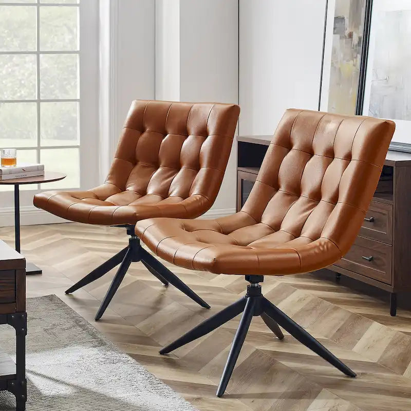 Chaise de bureau pivotante Art Leon