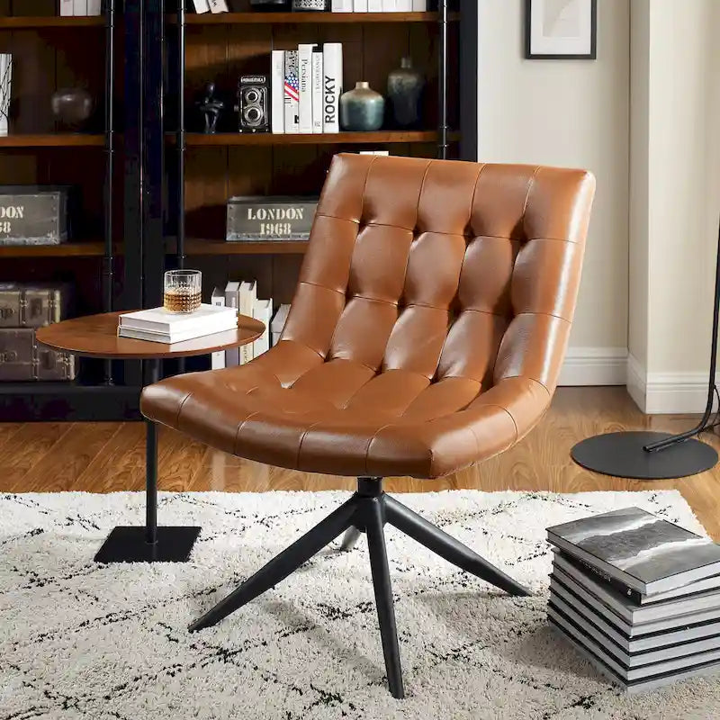 Chaise de bureau pivotante Art Leon
