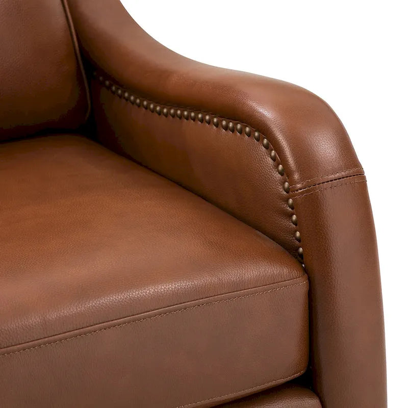 Pascual Comfy Living Room Armchair Set Of 2 with Solid Wood Legs