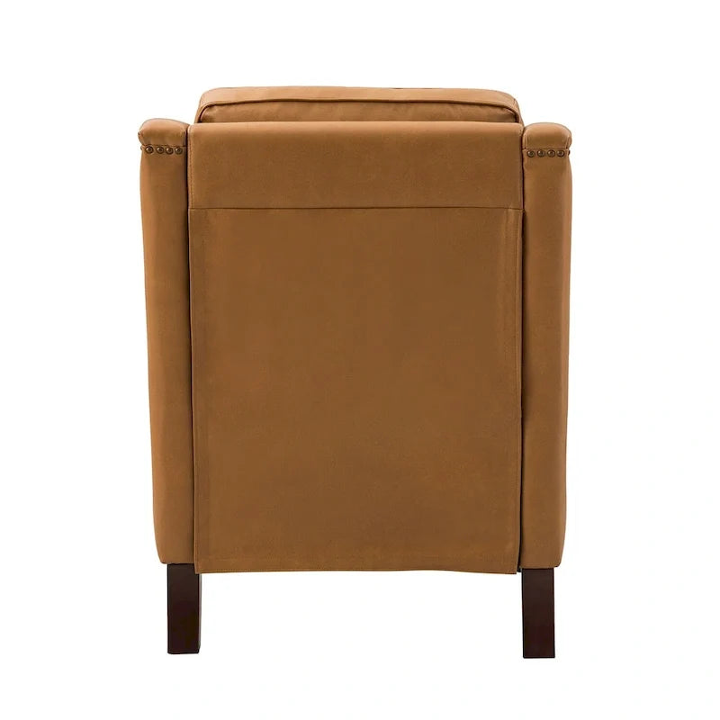 Pascual Comfy Living Room Armchair Set Of 2 with Solid Wood Legs
