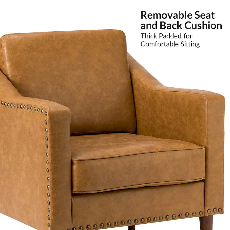 Duarte Transitional Armchair with Sloped Arms Set of 2