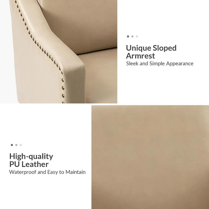 Duarte Transitional Armchair with Sloped Arms Set of 2