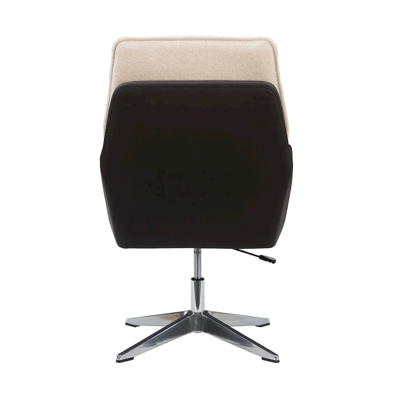 Marcia Swivel Sherpa Chair Accent Chair