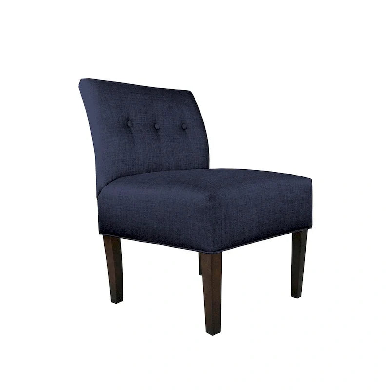 Fauteuil d'appoint capitonné MJL Furniture Obsession, couleur grès brun (TEL QUEL)