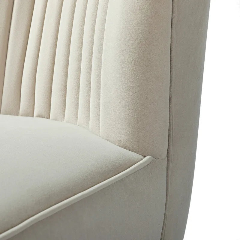 Barto Upholstered Side Chair with Tufted Back Set of 2 by HULALA HOME