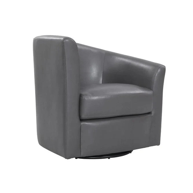 Fauteuil pivotant d'appoint Grafton Soraya 360 en similicuir
