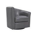 Fauteuil pivotant d'appoint Grafton Soraya 360 en similicuir