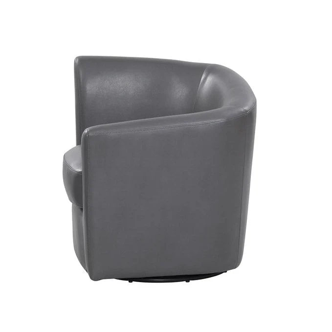 Fauteuil pivotant d'appoint Grafton Soraya 360 en similicuir