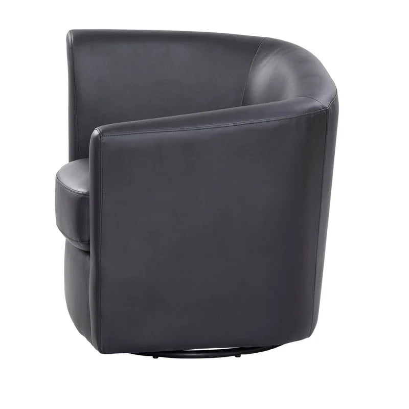 Fauteuil pivotant d'appoint Grafton Soraya 360 en similicuir