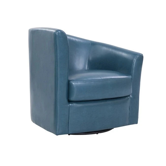 Fauteuil pivotant d'appoint Grafton Soraya 360 en similicuir