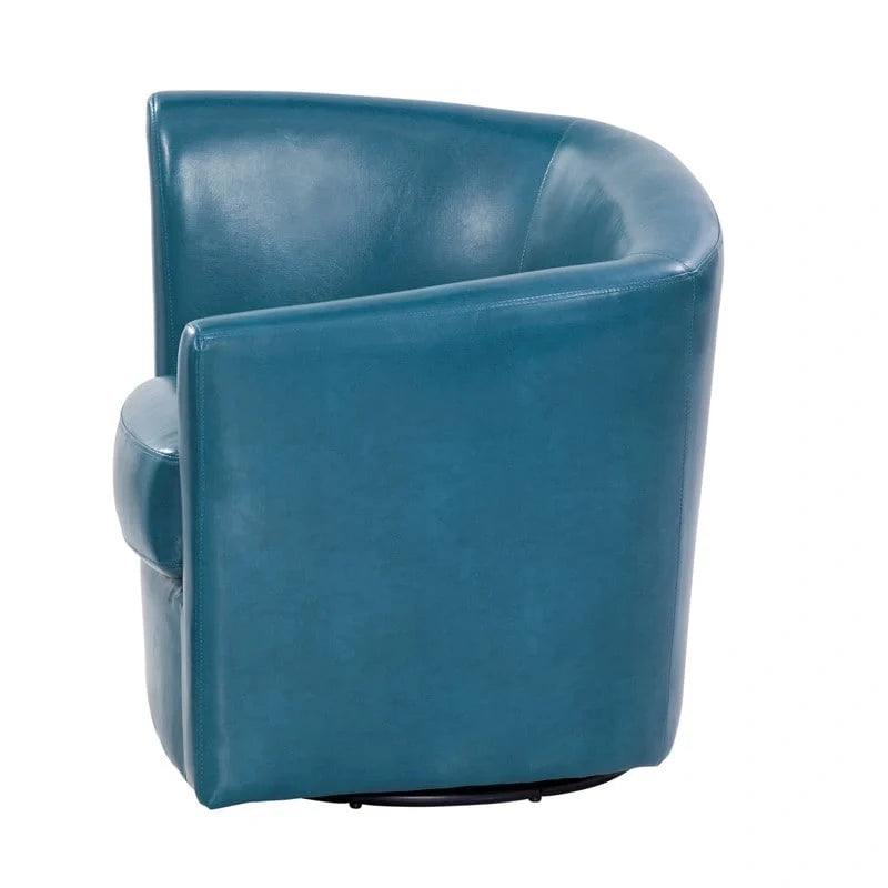 Fauteuil pivotant d'appoint Grafton Soraya 360 en similicuir
