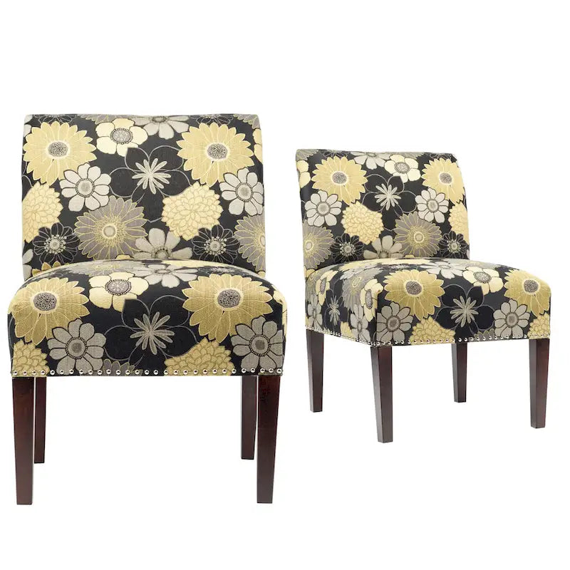 Samantha Living Room Slipper Accent Chair