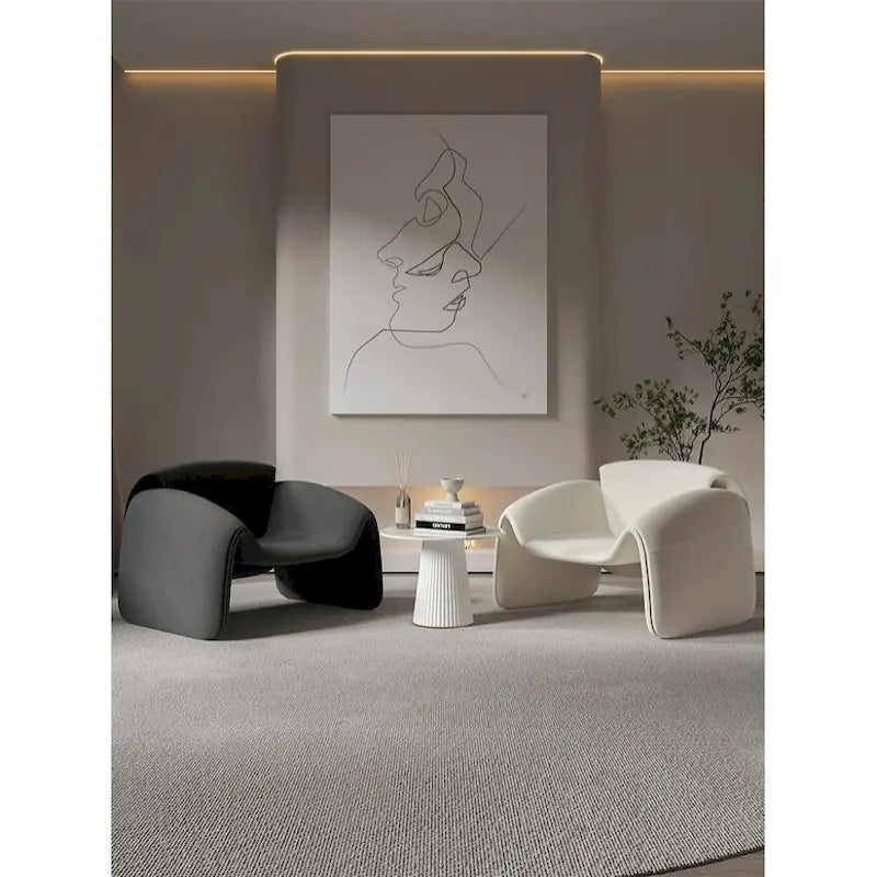 Fauteuil en cuir végétalien Larchmere