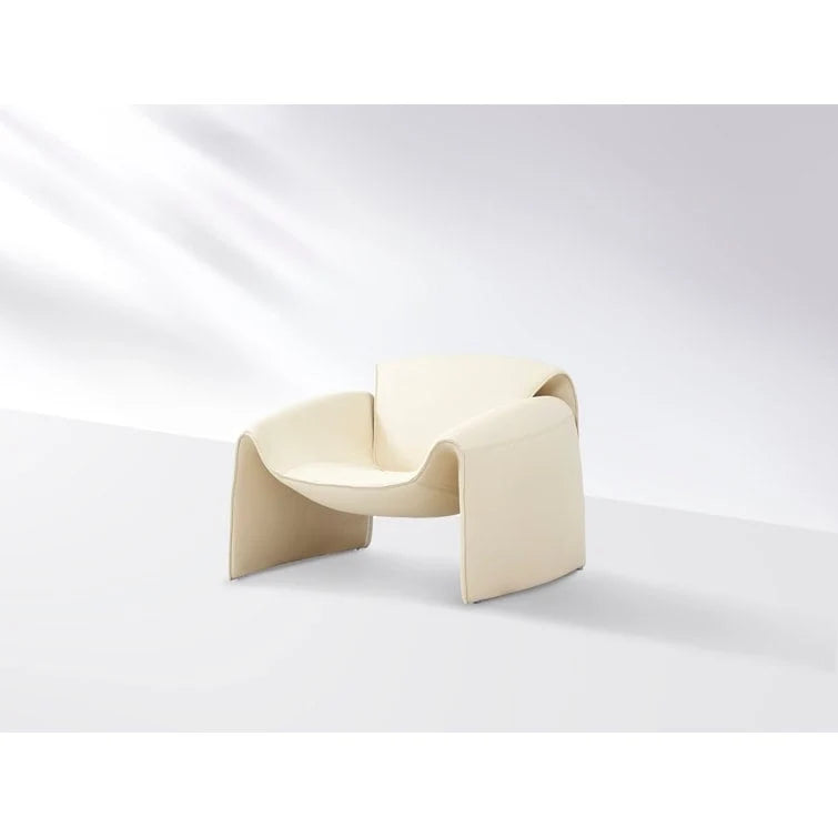 Fauteuil en cuir végétalien Larchmere