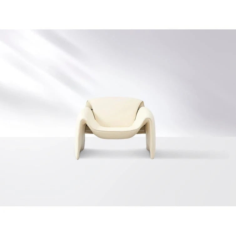 Fauteuil en cuir végétalien Larchmere
