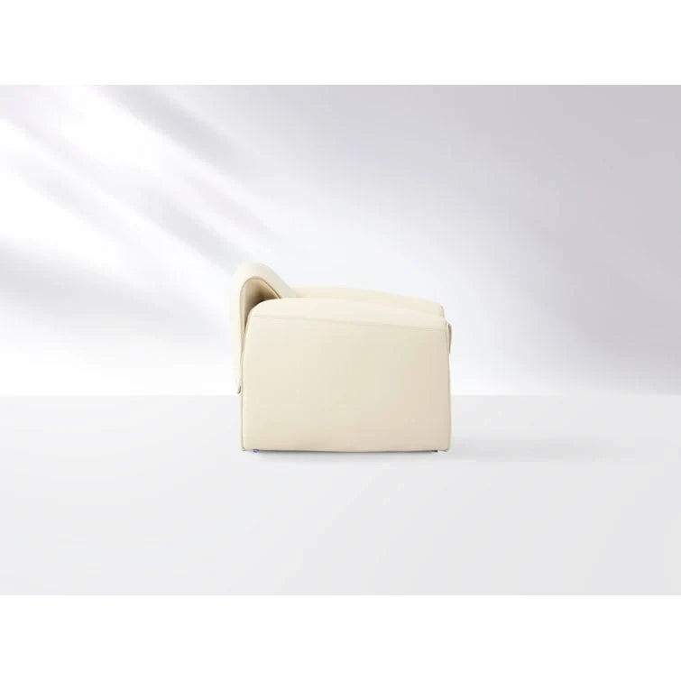 Fauteuil en cuir végétalien Larchmere