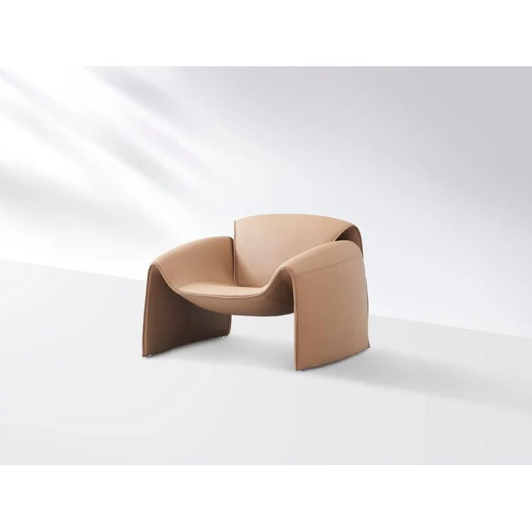 Fauteuil en cuir végétalien Larchmere
