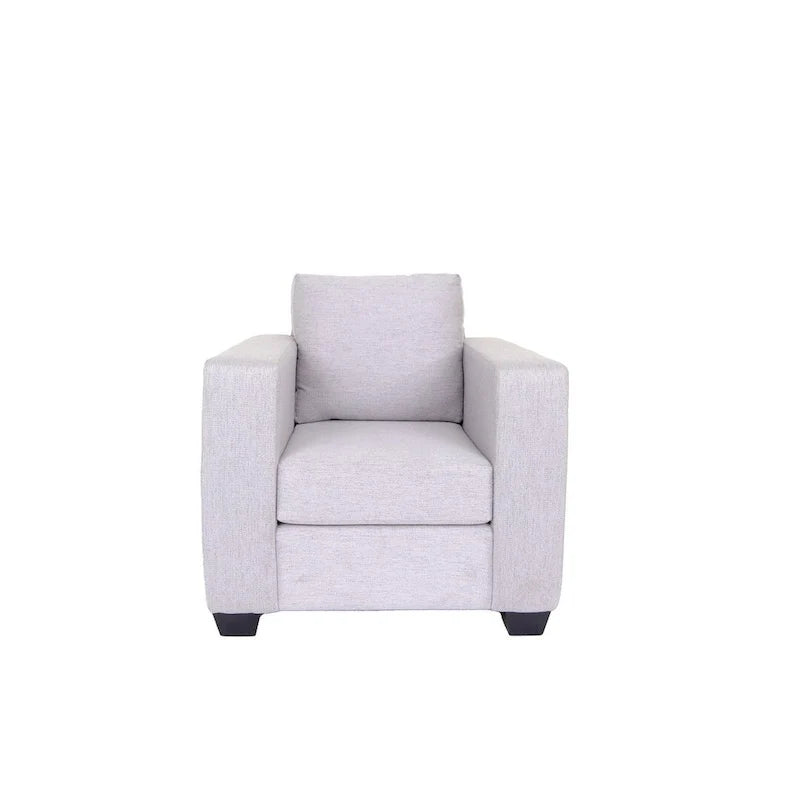 Coast to Coast Sofas Fauteuil contemporain Tissu polyester Cadre en bois massif Rembourré
