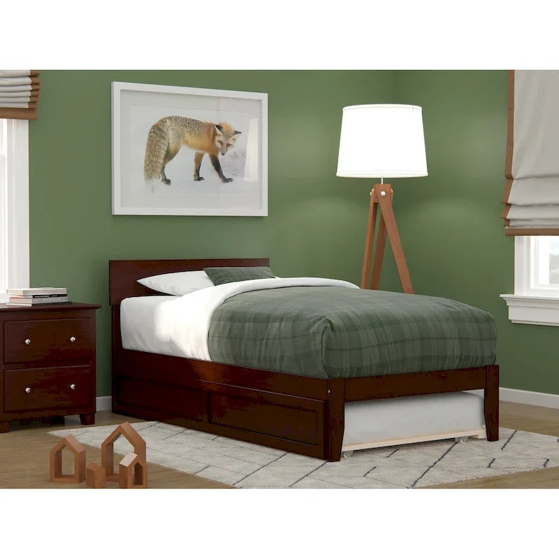 AFI Boston Platform Bed with Trundle