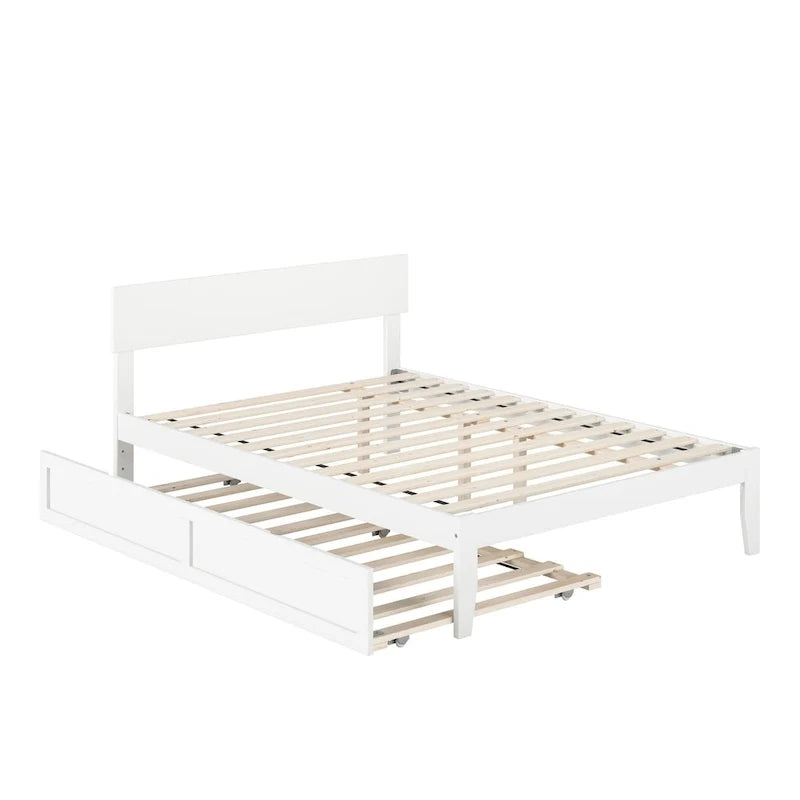 AFI Boston Platform Bed with Trundle