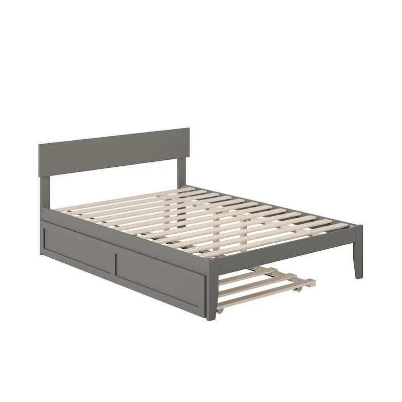 AFI Boston Platform Bed with Trundle