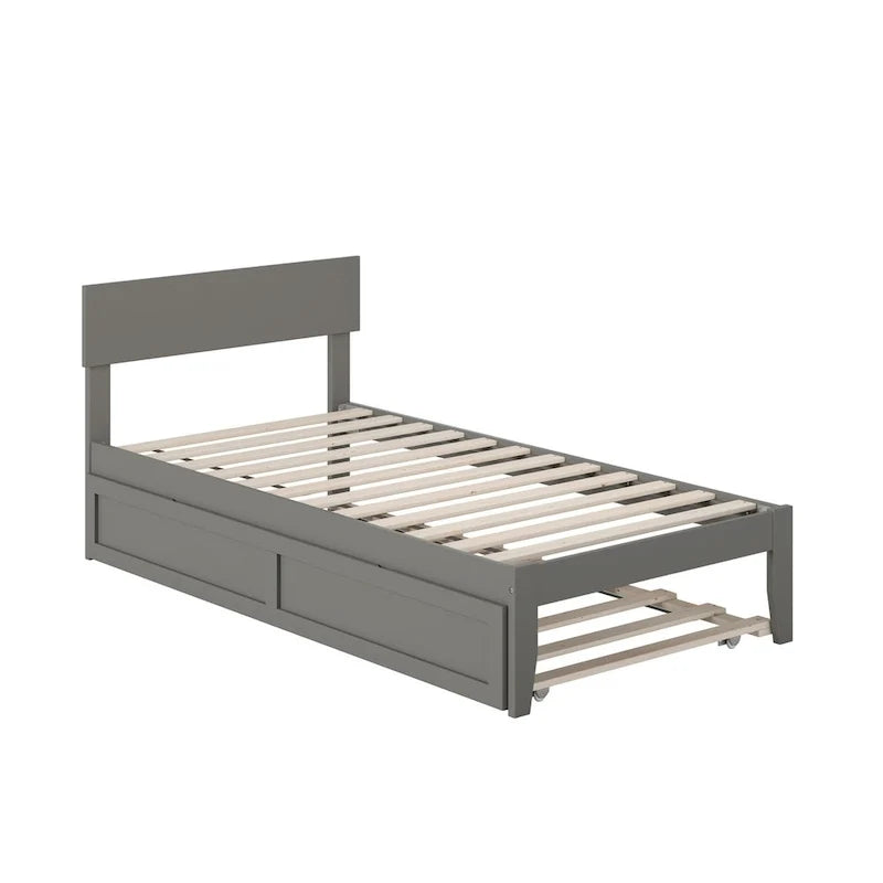 AFI Boston Platform Bed with Trundle
