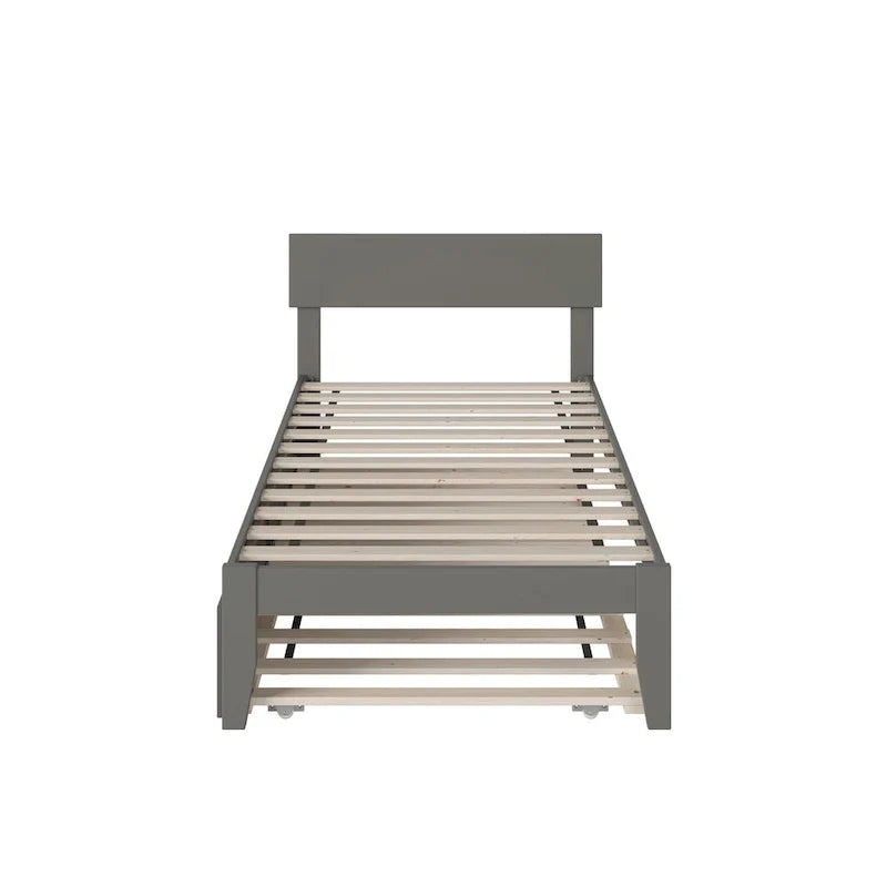 AFI Boston Platform Bed with Trundle