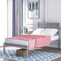 Harper & Bright Designs Letto a piattaforma singolo in legno