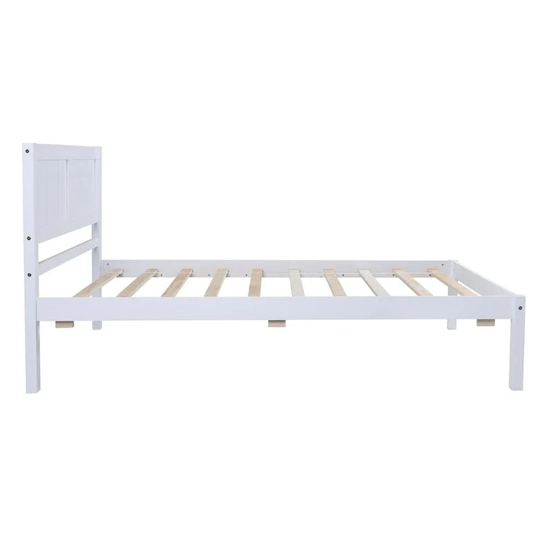 Harper & Bright Designs Letto a piattaforma singolo in legno