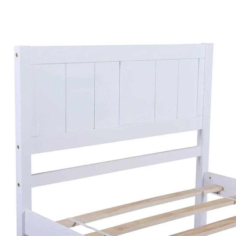 Harper & Bright Designs Letto a piattaforma singolo in legno