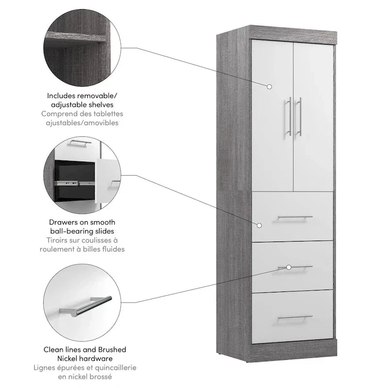 Garde-robe Nebula 25W de Bestar
