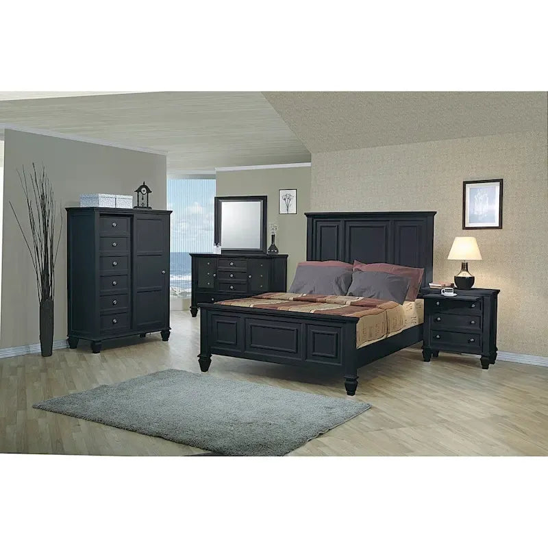 Chambre à coucher Grace 3 pièces avec commode