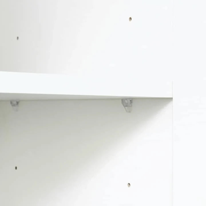 Armoire haute 2 portes 3 cloisons
