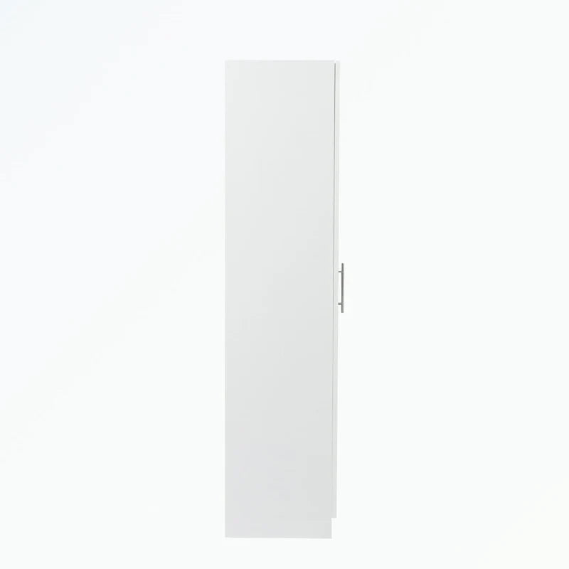 Armoire haute 2 portes 3 cloisons